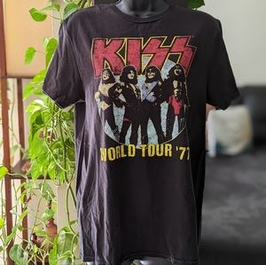 KISS World Tour 77 Tee